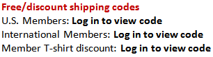 Discount code log in prompt